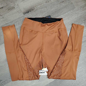 Sticky Full Seat Riding Tight Breeches, Thigh Pockets, tags *new