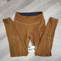 Sticky Full Seat Riding Tight Breeches, Thigh Pockets, tags *new
