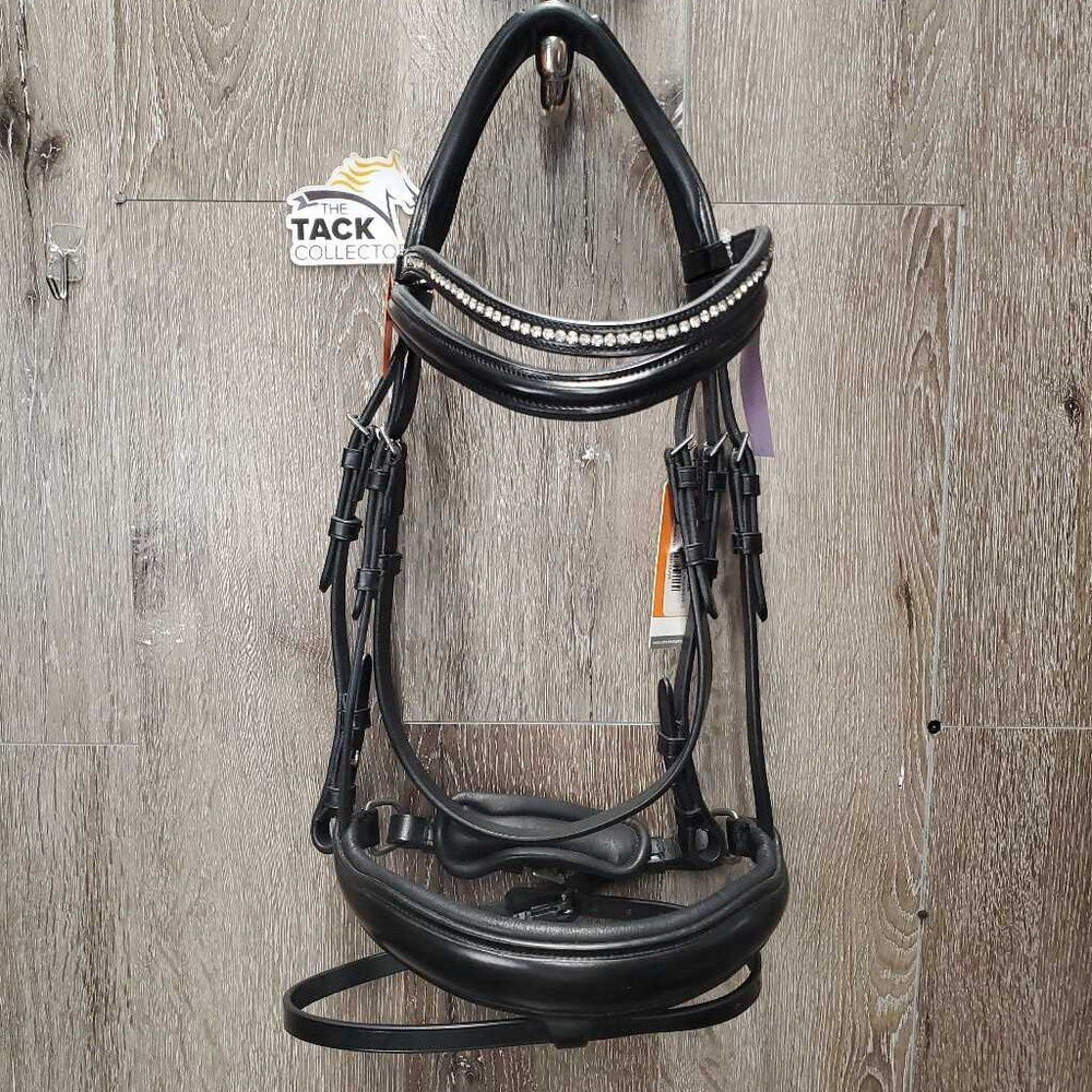 Rsd/Padded Bridle, Crank, 2x Browbands, tag *new
