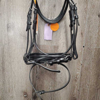 Rsd/Padded Bridle, Crank, 2x Browbands, tag *new

