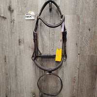 Rsd/Padded Monocrown Bridle, Removeable Flash, tag *new
