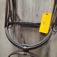 Rsd/Padded Monocrown Bridle, Removeable Flash, tag *new
