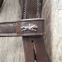 Rsd/Padded Monocrown Bridle, Removeable Flash, tag *new

