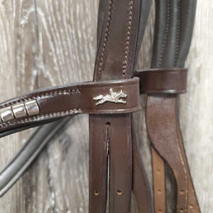 Padded Monocrown Figure 8 Bridle, Clinker, tag *new