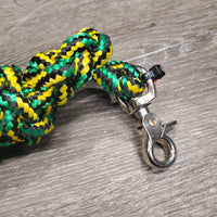 Braided Nylon Loop Western Roper - Barrel Reins, snaps *new

