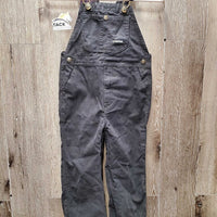 JUNIORS Canvas Coveralls *gc, faded, dirty, hairy, seam puckers