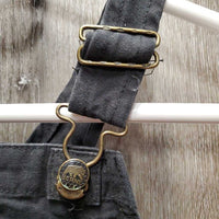 JUNIORS Canvas Coveralls *gc, faded, dirty, hairy, seam puckers