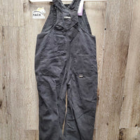 JUNIORS Canvas Coveralls *gc, faded, dirty, hairy, seam puckers