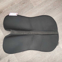 Mesh Orthopaedic 3-Ply Rear Riser Half Pad *xc/vgc, mnr hair, v. mnr dirt
