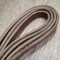 Plain Reins *fair, v.stiff, v.dry, v.rough back, twisted, dirt/film
