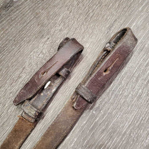 Plain Reins *fair, v.stiff, v.dry, v.rough back, twisted, dirt/film