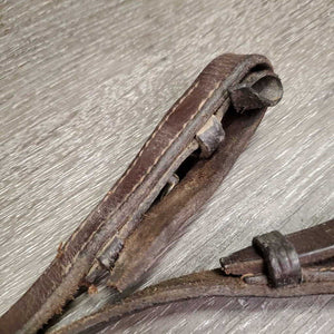 Plain Reins *fair, v.stiff, v.dry, v.rough back, twisted, dirt/film