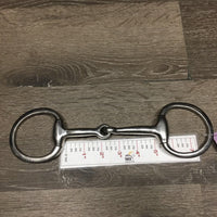 Med Hvy EggButt Snaffle Bit *gc, scuffs, scratches, dings, loose - pulled joints
