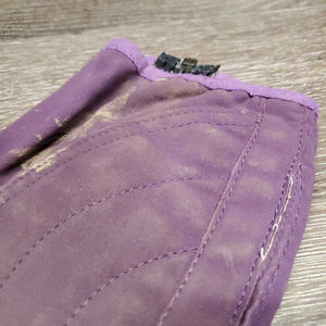 JUNIORS Half Chaps *gc/fair, v.dirty, stretched elastic, pilly edges, discolored, mnr hair, weak snaps, rubs, thin spots