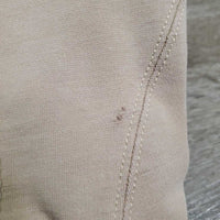 JUNIORS Hvy Cotton Breeches, Pull On *gc/fair, holes: knee & seat seam