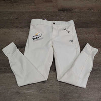 JUNIORS Full Sticky Seat Breeches *vgc, mnr hair, pills & rubs
