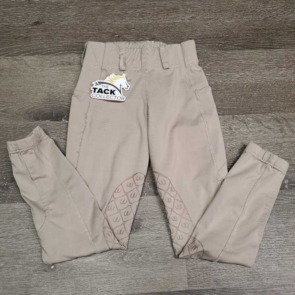 JUNIORS Riding Tight Breeches, Pull On *gc, seams: v.rubs, frayed & undone stitching