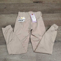 JUNIORS Riding Tight Breeches, Pull On *gc, seams: v.rubs, frayed & undone stitching

