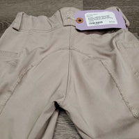 JUNIORS Riding Tight Breeches, Pull On *gc, seams: v.rubs, frayed & undone stitching
