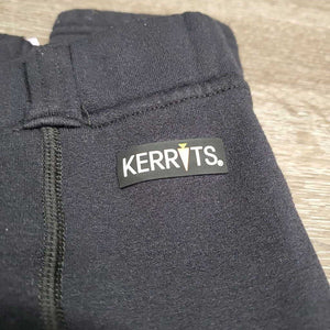 JUNIORS Fleece Lined Winter Riding Tight Breeches, Pull on *gc, rubs, frayed seams, hair, pills