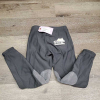 JUNIORS Fleece Lined Winter Riding Tight Breeches *vgc, knees: rubs & pills
