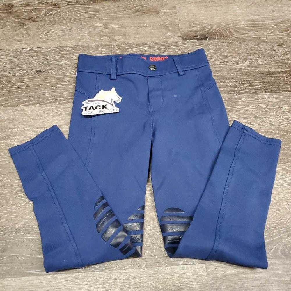 JUNIORS Breeches, Pull On *vgc, mnr stain, loose thread & knee rubs
