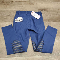JUNIORS Breeches, Pull On *vgc, mnr stain, loose thread & knee rubs

