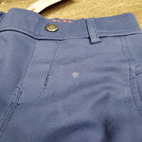 JUNIORS Breeches, Pull On *vgc, mnr stain, loose thread & knee rubs
