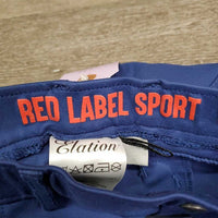 JUNIORS Breeches, Pull On *vgc, mnr stain, loose thread & knee rubs
