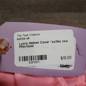 Lycra Helmet Cover *xc/like new