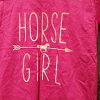 JUNIORS SS Shirt "Horse Girl" *xc
