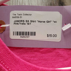 JUNIORS SS Shirt "Horse Girl" *xc
