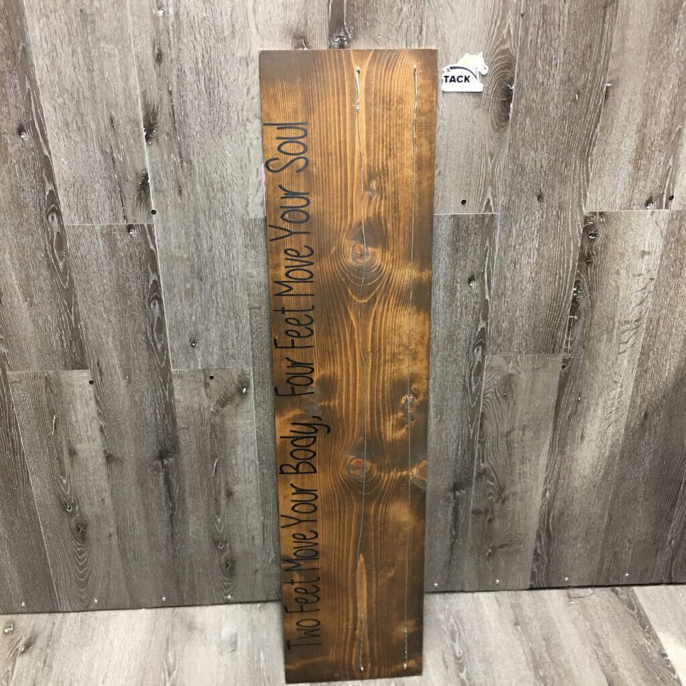 Wood Wall Mount Ribbon Holder 