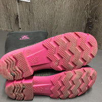 JUNIORS Pr Rubber Boots *gc, dirt/dusty, scratches, scrapes, marker