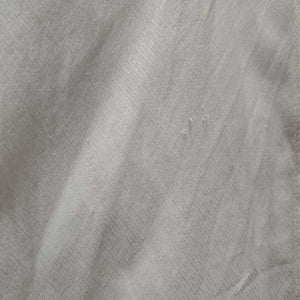 LS Thin Show Shirt, magnetic collar *gc/fair, frayed seam, snags, runs, older, seam puckers, cuff rubs