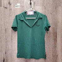 SS V Neck Polo Shirt *vgc
