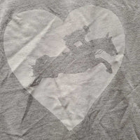 SS Shirt "Jumping Horse" *gc, cracking picture, pills