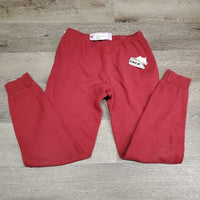 Sweat Pants "Equestrian", Drawstring Waist *gc, rubs & pills, faded
