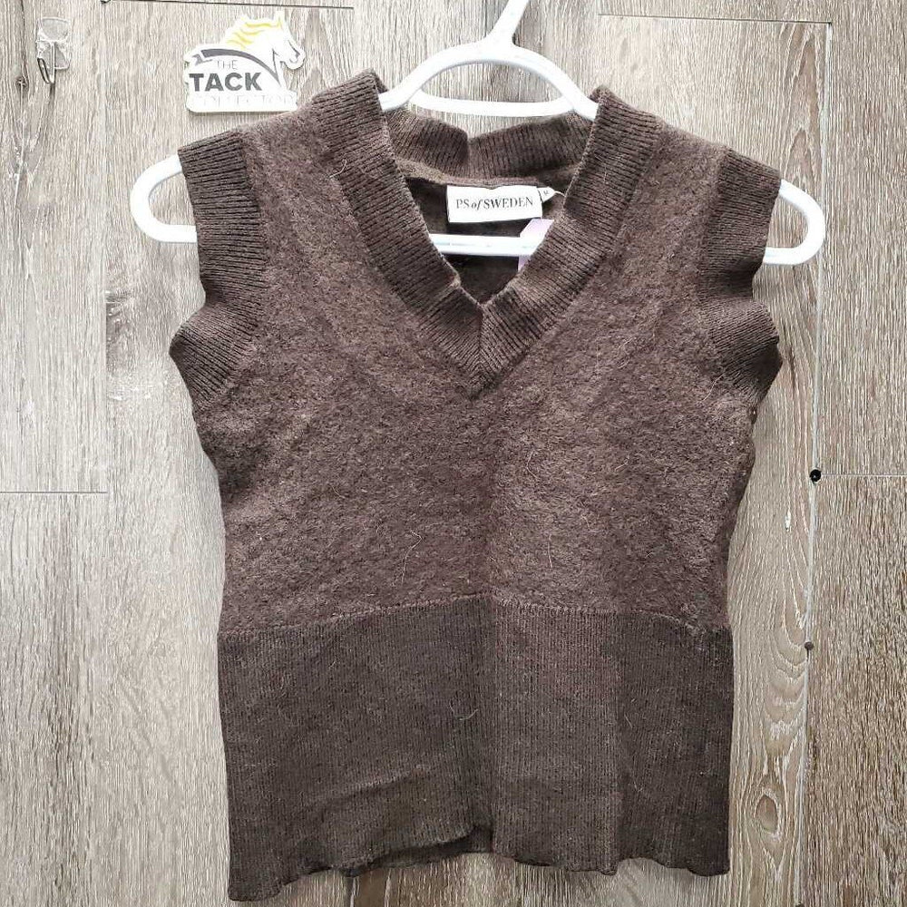 Wool Vest *gc, hair, pills, shrunk, edge rubs