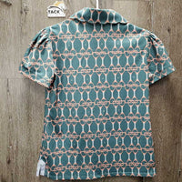 SS Polo Shirt, 1/2 Button Up *vgc, older?
