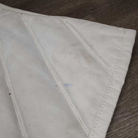 Quilt Dressage Saddle Pad *gc, mnr hair, dirt, stains, dingy, rubs
