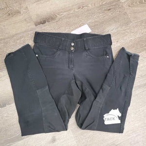 Full Seat Breeches *gc, seam puckers, faded, seat: rubs & pills, pulled seat, undone seams, no bling