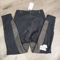 Fleece Lined Winter Breeches, Pull on *gc, rubs & pills, older, mnr hair, seams: frays
