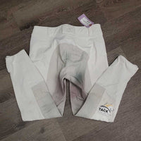 Full Seat Breeches *gc/fair, v.stained seat & legs, seam puckers, older
