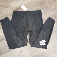Full Seat Breeches *gc, faded, pulled seam, seam puckers, older