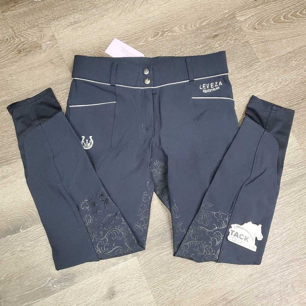 Full Seat Sticky Breeches *vgc/gc, faded seat, seam puckers, stretched seat seams, pilly inside