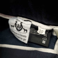 Full Seat Sticky Breeches *vgc/gc, faded seat, seam puckers, stretched seat seams, pilly inside