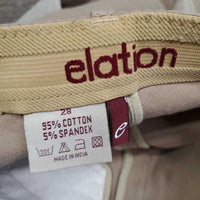 Hvy Cotton Breeches *gc, older, faded & mnr undone seams, mnr hairy velcro