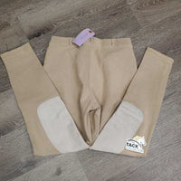 Hvy Cotton Breeches, Pull On *gc, rubs, pills, mnr faded, older

