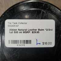 Natural Leather Balm *2/3rd full
